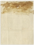 Albert Einstein Letter Signed During WWII -- ''The power of resistance which has enabled the Jewish people to survive...our readiness to help one another is being put to an especially severe test''